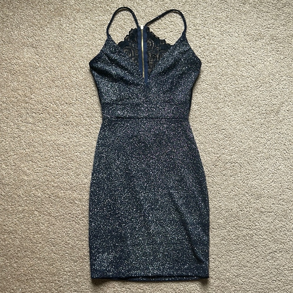 Navy blue windsor dress